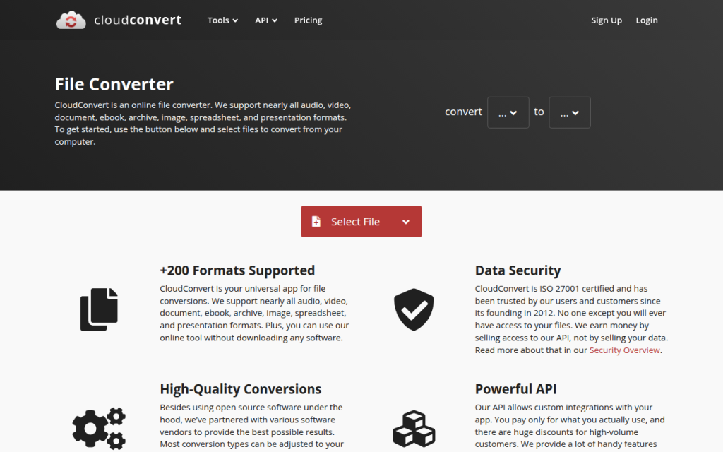 How to Convert PNG to JPG Online — Fast, Secure & High-Quality 5 Screenshot of cloudconvert.com